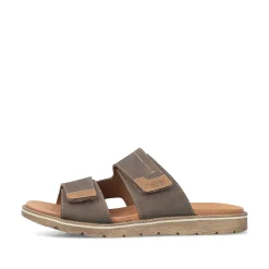 Discount Men'S Mules Brown Gray Men'S Mules & Slippers