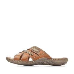 Sale Men'S Mules Caramel Brown Men'S Mules & Slippers