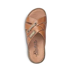 Sale Men'S Mules Caramel Brown Men'S Mules & Slippers