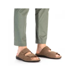 Men'S Mules Champagne Men'S Mules & Slippers
