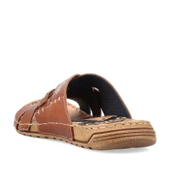 Sale Men'S Mules Chestnut Brown Men'S Mules & Slippers