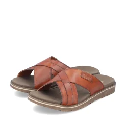 New Men'S Mules Chestnut Brown Men'S Mules & Slippers