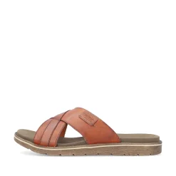 New Men'S Mules Chestnut Brown Men'S Mules & Slippers