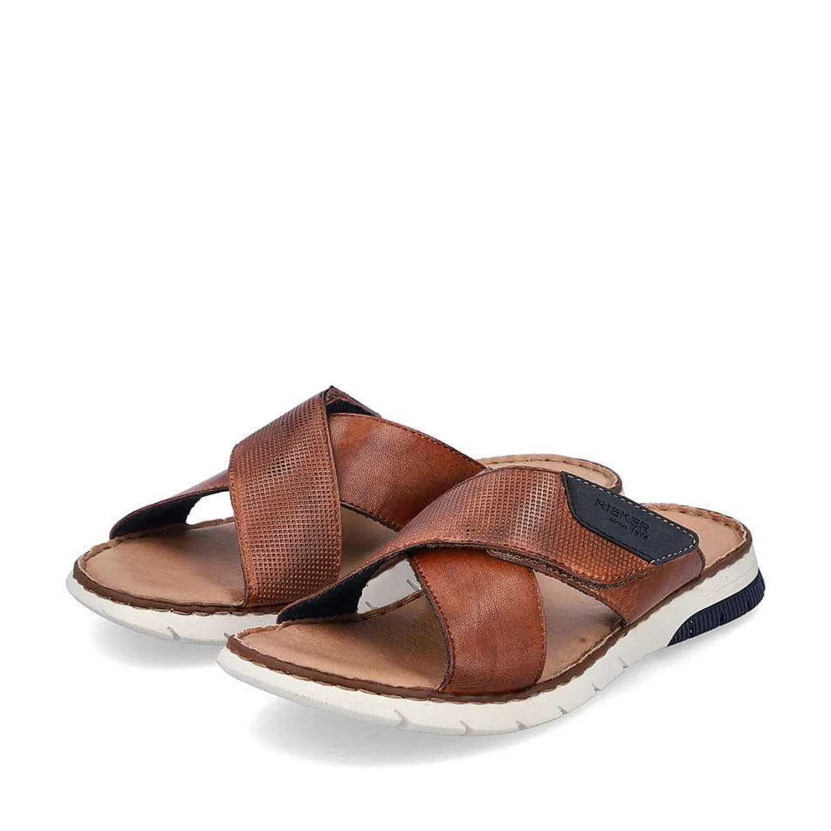 New Men'S Mules Chestnut Brown Men'S Mules & Slippers