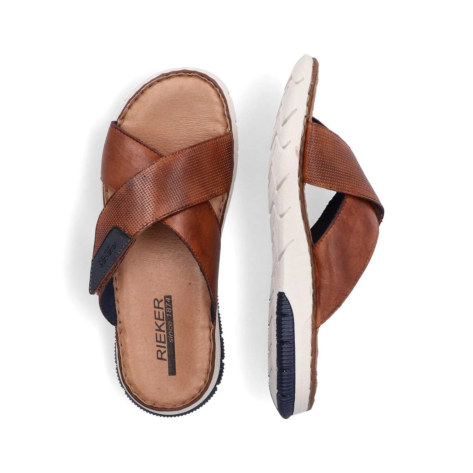 New Men'S Mules Chestnut Brown Men'S Mules & Slippers