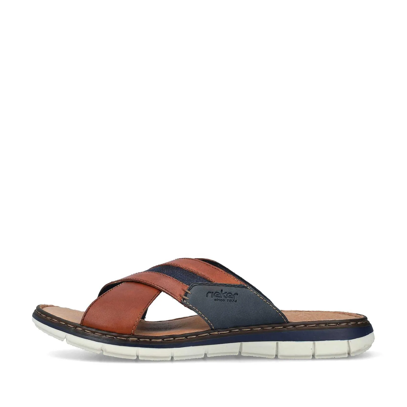 Men'S Mules Chestnut Brown Men'S Mules & Slippers