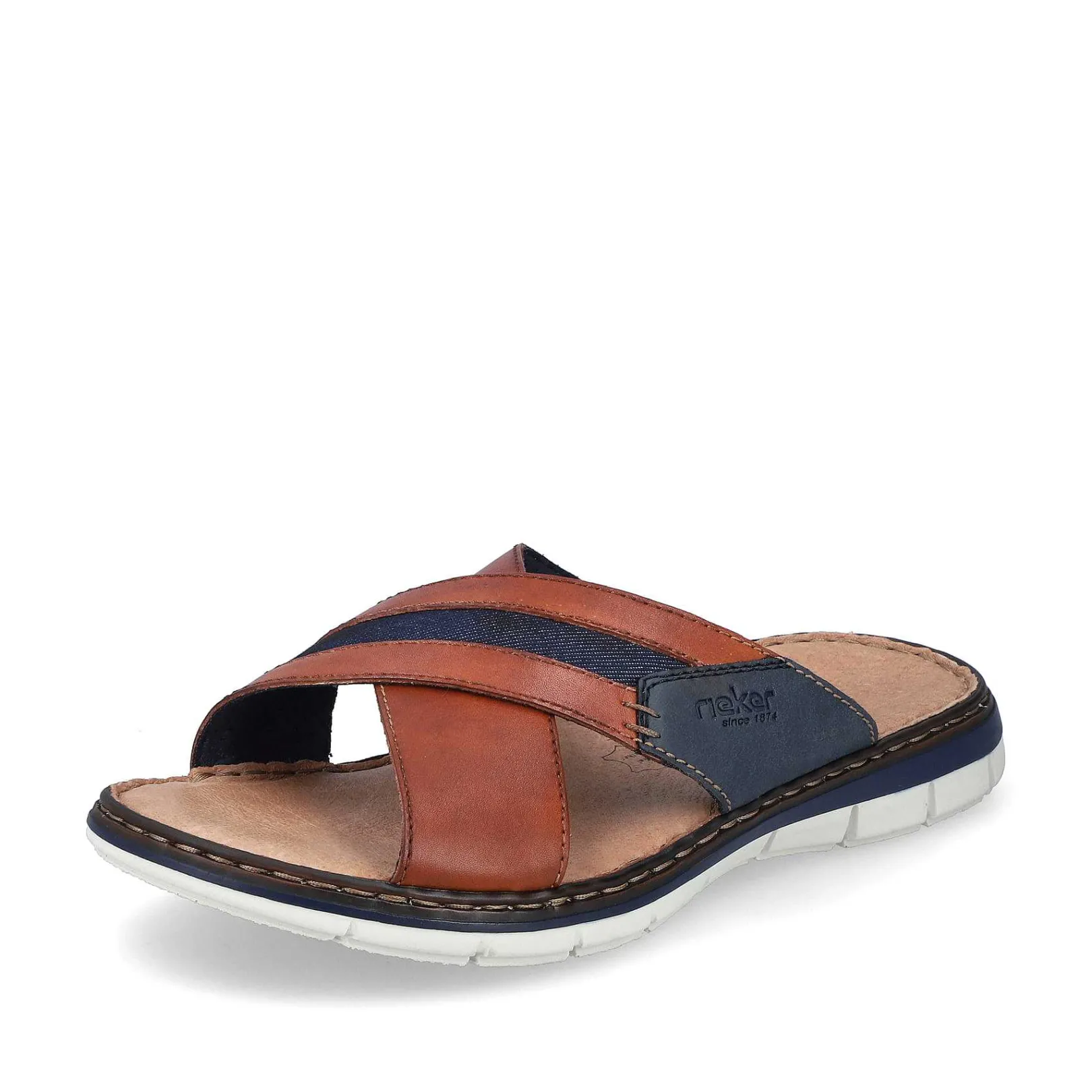 Men'S Mules Chestnut Brown Men'S Mules & Slippers