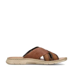 Online Men'S Mules Chestnut Brown Men'S Summer Shoes