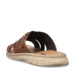Online Men'S Mules Chestnut Brown Men'S Summer Shoes