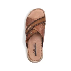 Online Men'S Mules Chestnut Brown Men'S Summer Shoes