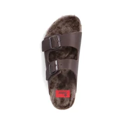Online Men'S Mules Chestnut Brown Men'S Mules & Slippers