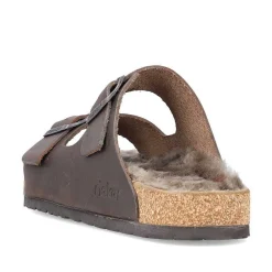 Online Men'S Mules Chestnut Brown Men'S Mules & Slippers