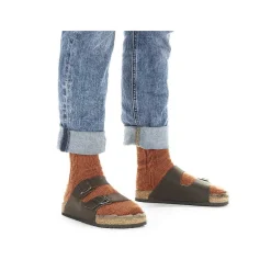 Online Men'S Mules Chestnut Brown Men'S Mules & Slippers