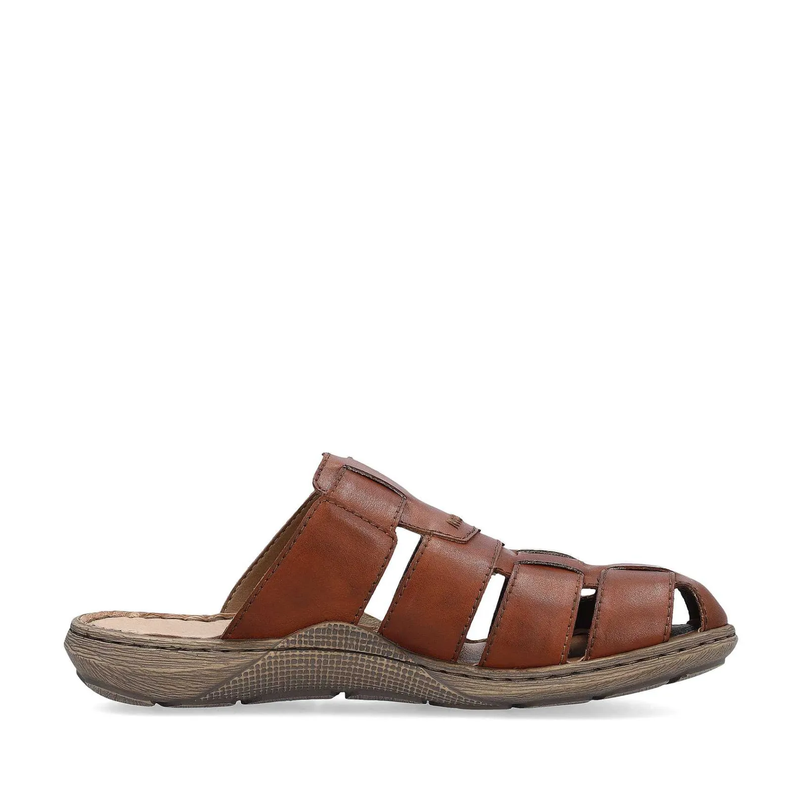Sale Men'S Mules Chestnut Brown Men'S Mules & Slippers