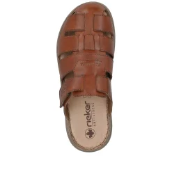 Sale Men'S Mules Chestnut Brown Men'S Mules & Slippers