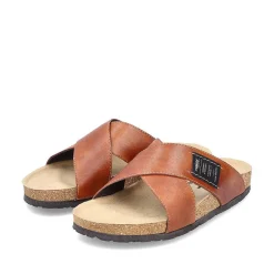 New Men'S Mules Cinnamon Brown Men'S Mules & Slippers