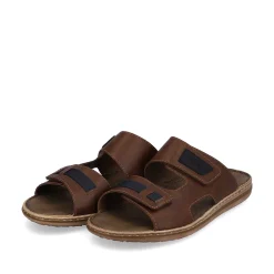 Outlet Men'S Mules Coffee Brown Men'S Mules & Slippers