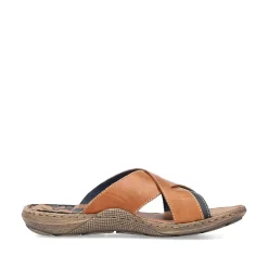 Discount Men'S Mules Coffee Brown Men'S Mules & Slippers