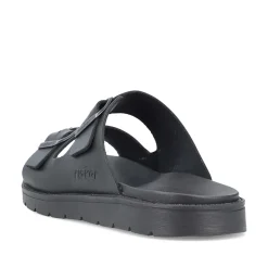 Hot Men'S Mules Deep Black Men'S Mules & Slippers