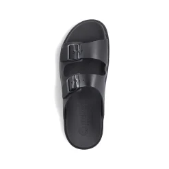 Hot Men'S Mules Deep Black Men'S Mules & Slippers