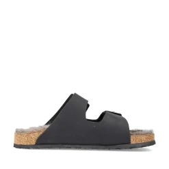 Discount Men'S Mules Deep Black Men'S Mules & Slippers