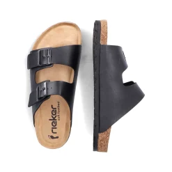 Sale Men'S Mules Glossy Black Men'S Mules & Slippers