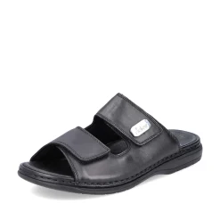 Clearance Men'S Mules Glossy Black Men'S Mules & Slippers