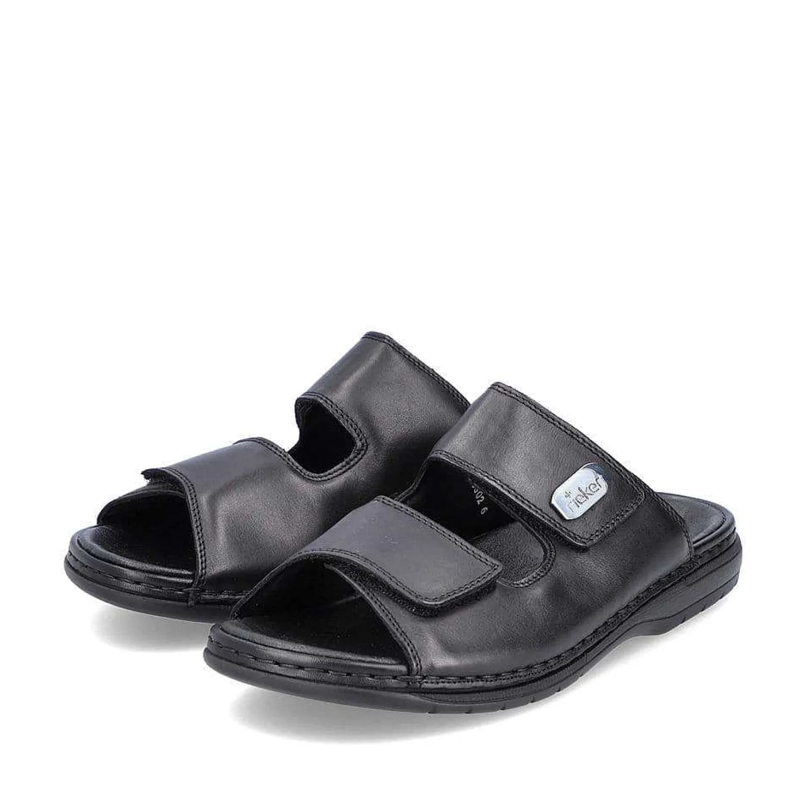 Clearance Men'S Mules Glossy Black Men'S Mules & Slippers