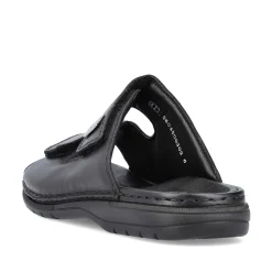 Clearance Men'S Mules Glossy Black Men'S Mules & Slippers
