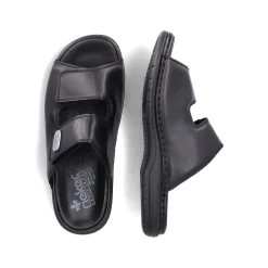 Clearance Men'S Mules Glossy Black Men'S Mules & Slippers