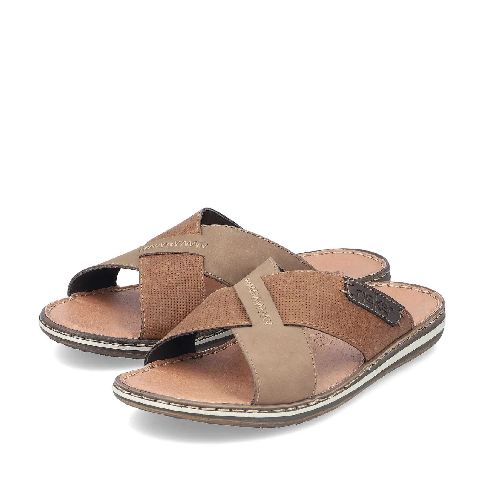 New Men'S Mules Light Brown Men'S Mules & Slippers