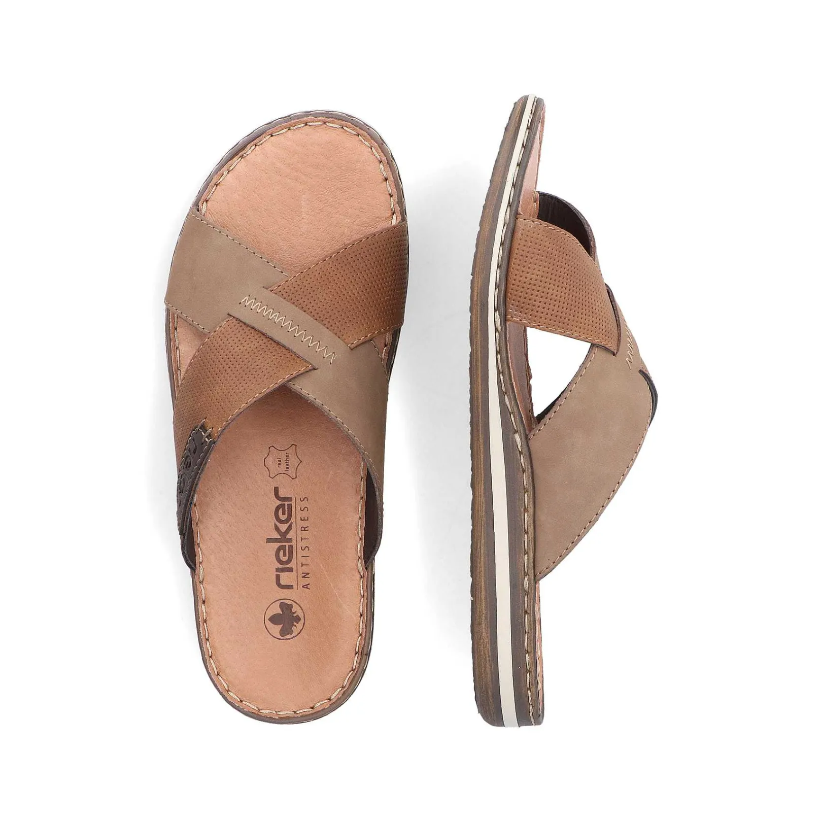 New Men'S Mules Light Brown Men'S Mules & Slippers