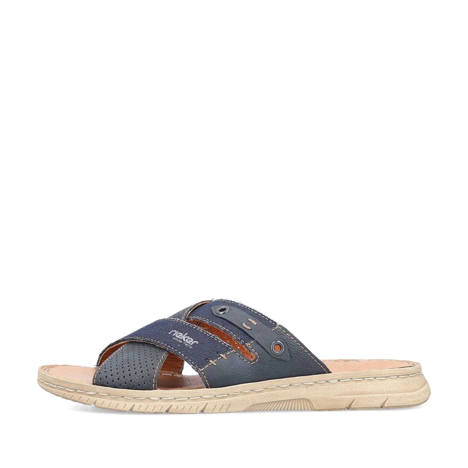 Outlet Men'S Mules Navy Blue Men'S Mules & Slippers
