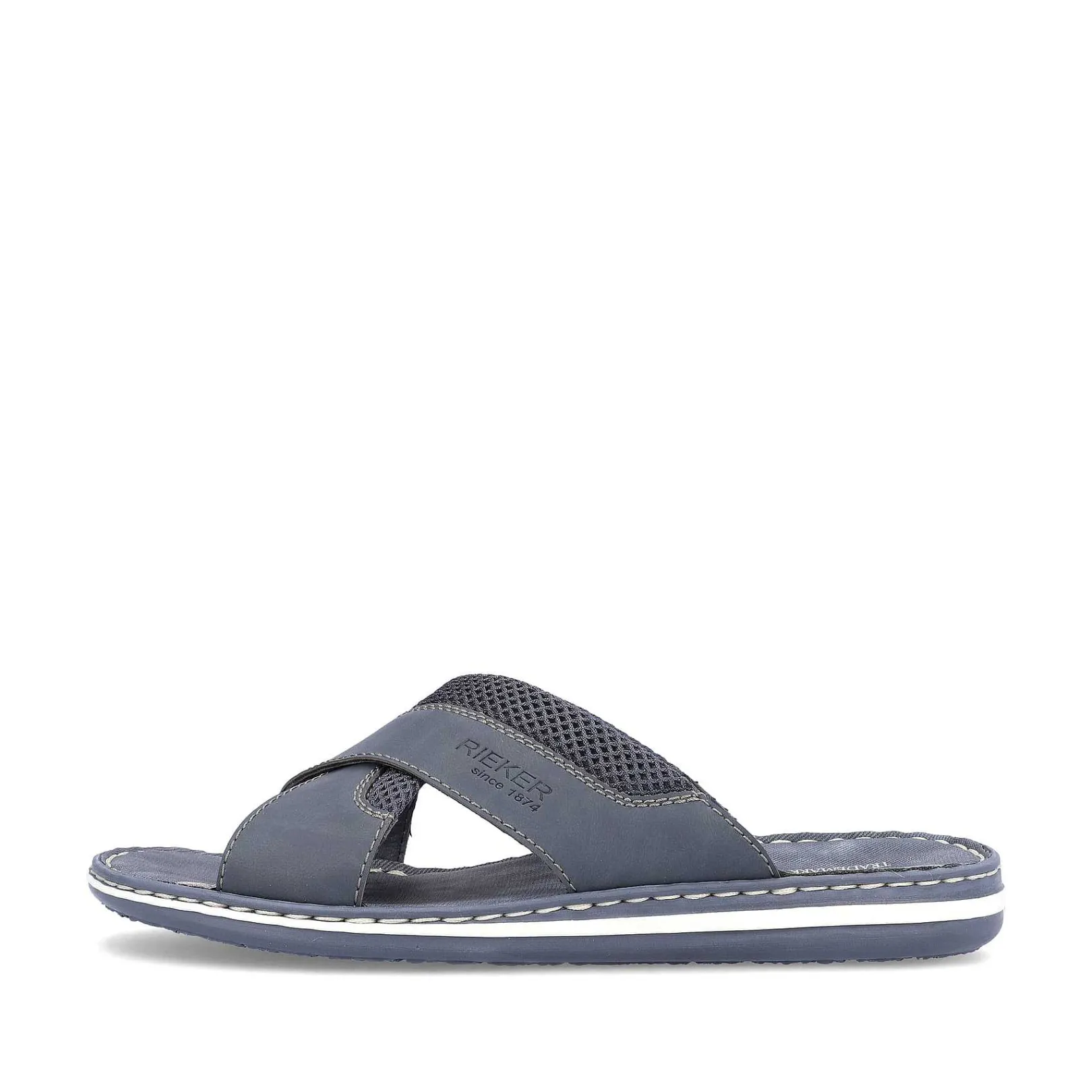 Discount Men'S Mules Navy Blue Men'S Mules & Slippers