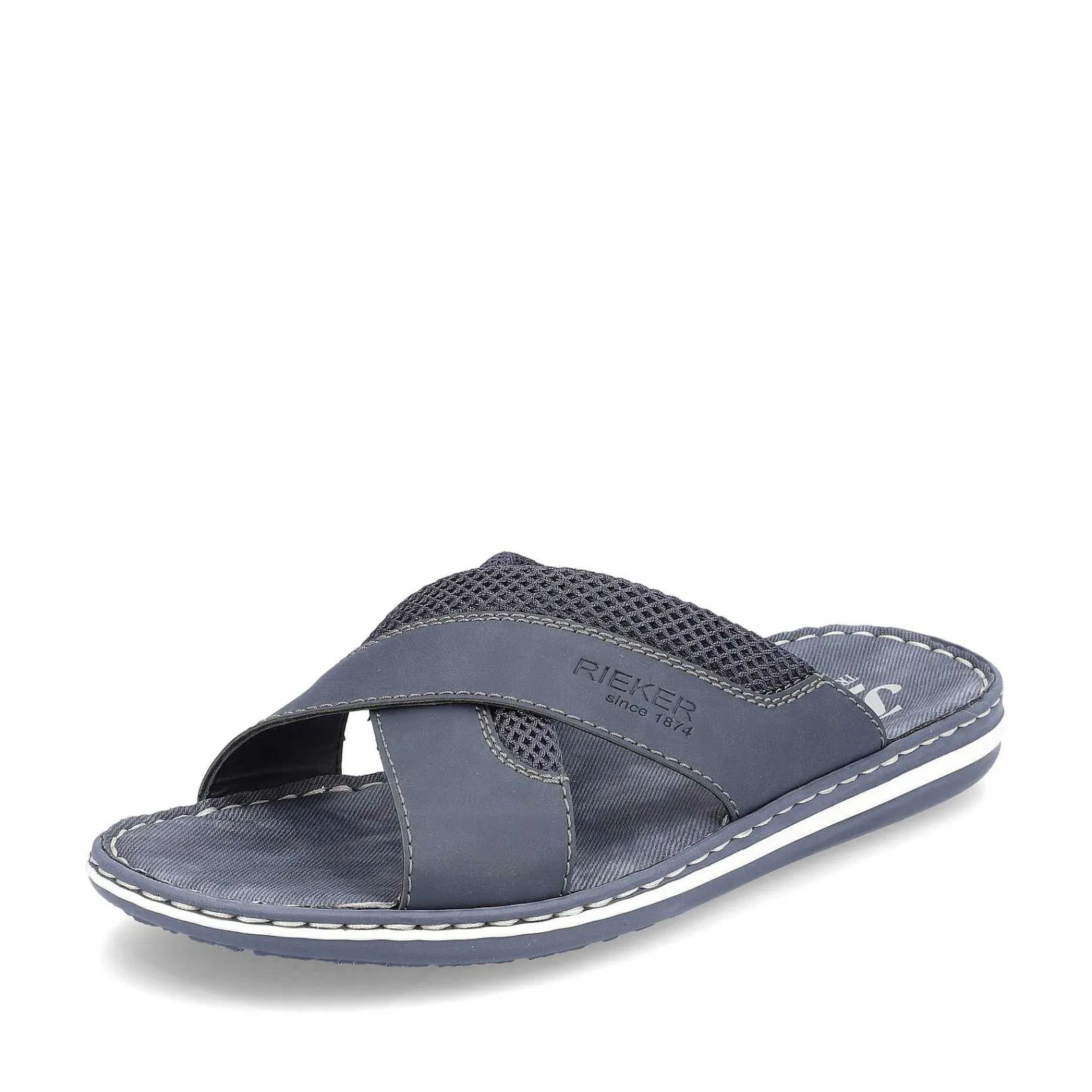 Discount Men'S Mules Navy Blue Men'S Mules & Slippers