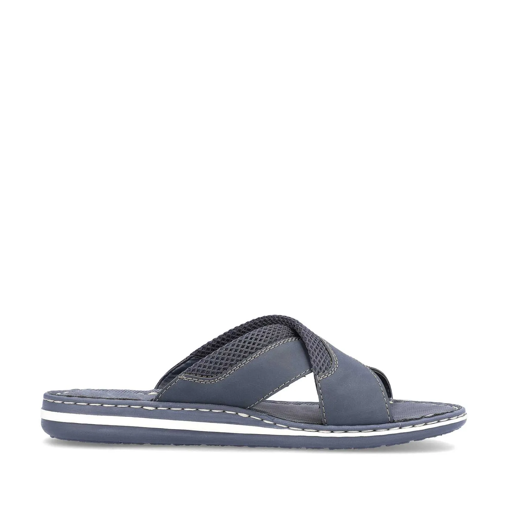 Discount Men'S Mules Navy Blue Men'S Mules & Slippers