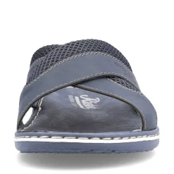 Discount Men'S Mules Navy Blue Men'S Mules & Slippers