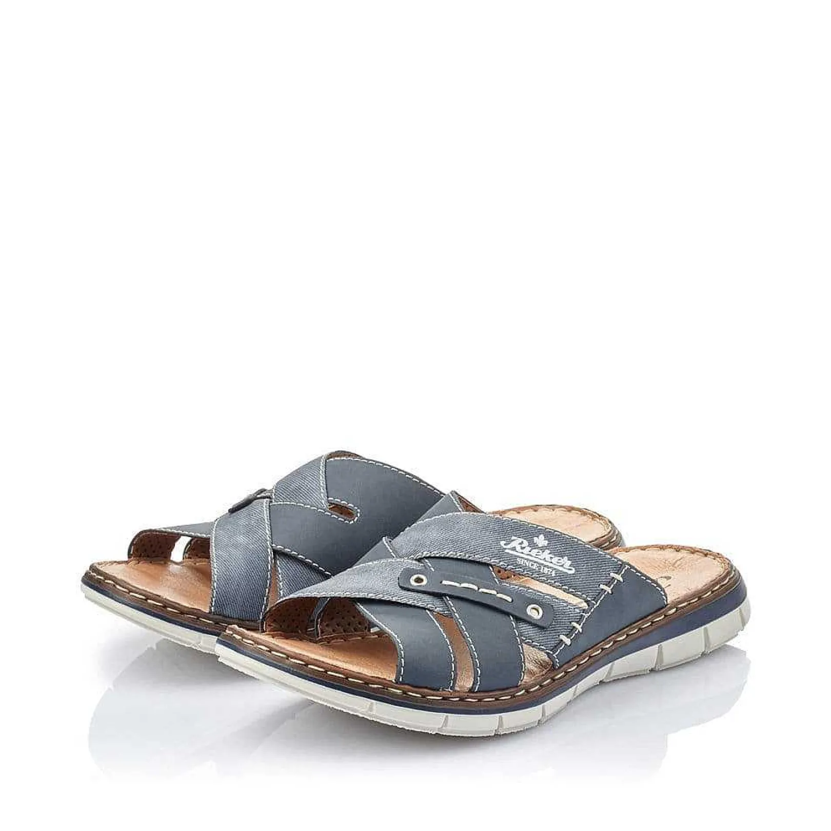 Online Men'S Mules Navy Blue Men'S Summer Shoes