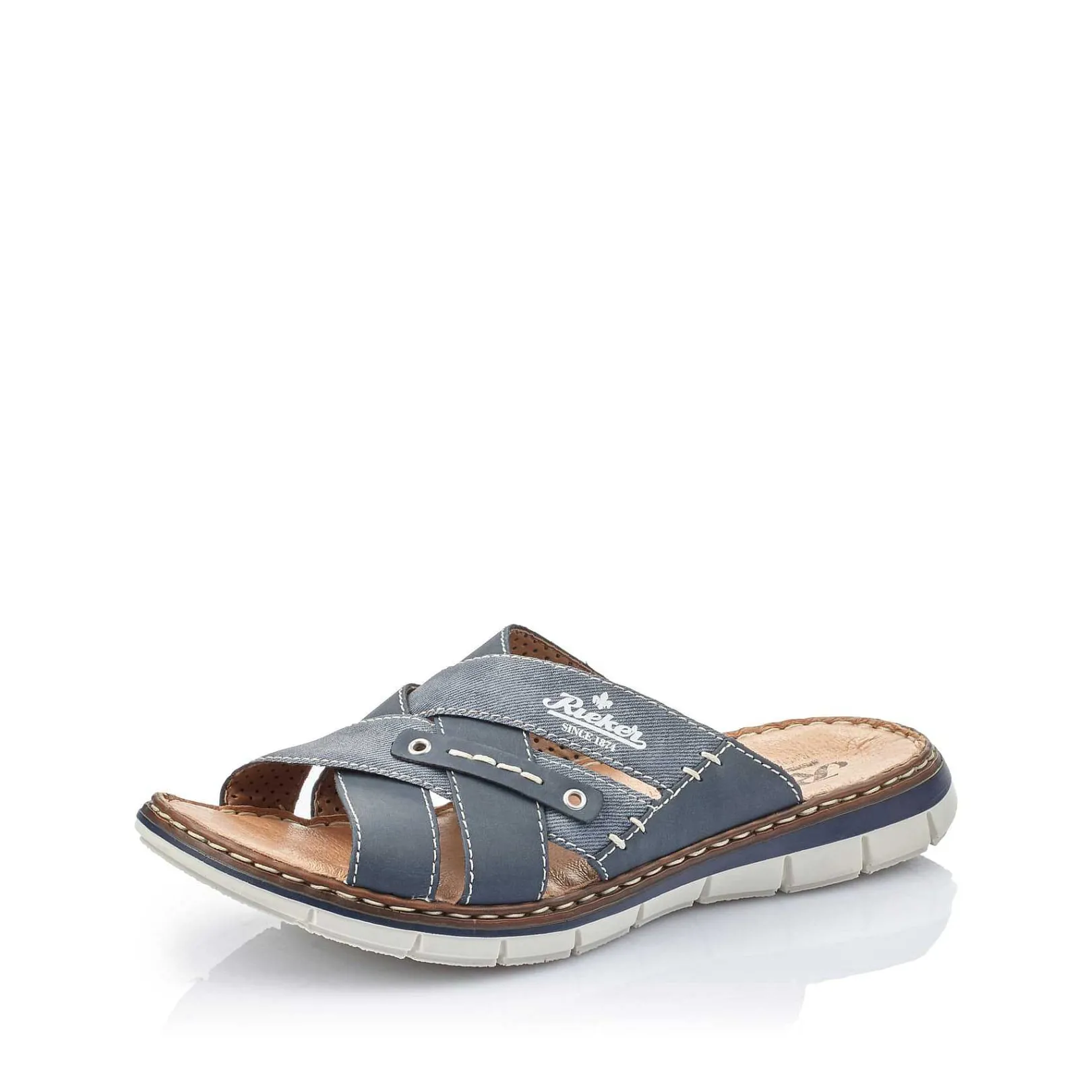 Online Men'S Mules Navy Blue Men'S Summer Shoes