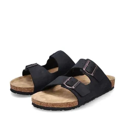 Outlet Men'S Mules Navy Blue Men'S Mules & Slippers
