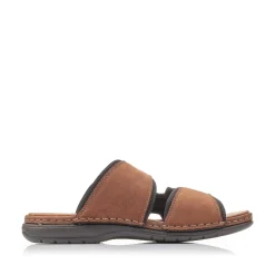 Hot Men'S Mules Nut Brown Men'S Mules & Slippers
