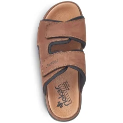 Hot Men'S Mules Nut Brown Men'S Mules & Slippers