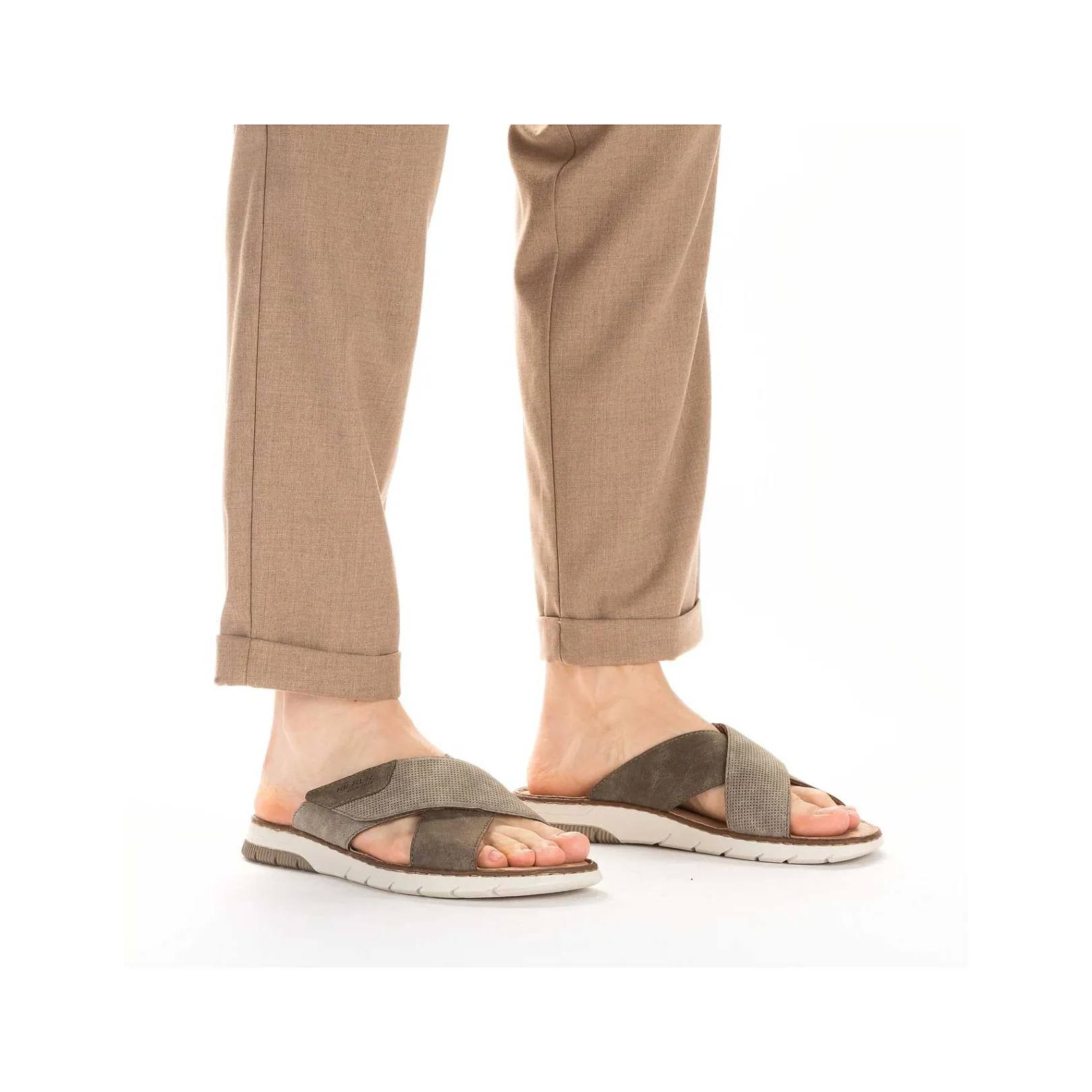 Hot Men'S Mules Nut Brown Men'S Summer Shoes