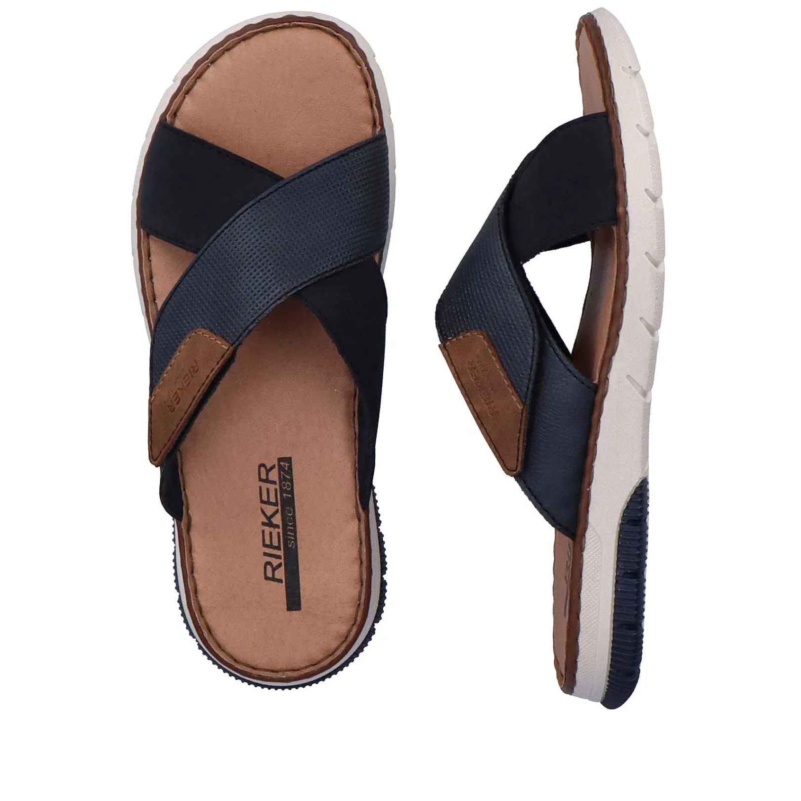 Outlet Men'S Mules Ocean Blue Men'S Summer Shoes