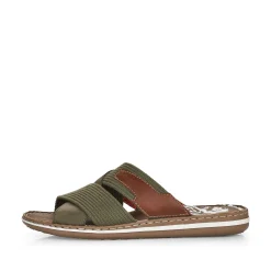 Best Men'S Mules Olive Green Men'S Mules & Slippers