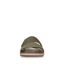 Best Men'S Mules Olive Green Men'S Mules & Slippers