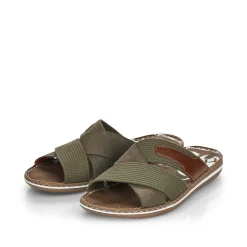 Best Men'S Mules Olive Green Men'S Mules & Slippers
