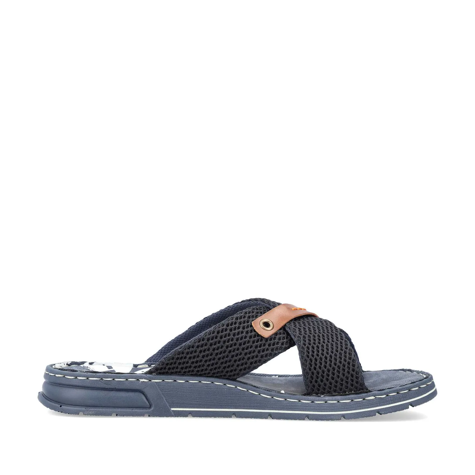 Discount Men'S Mules Pacific Blue-Brown Men'S Mules & Slippers
