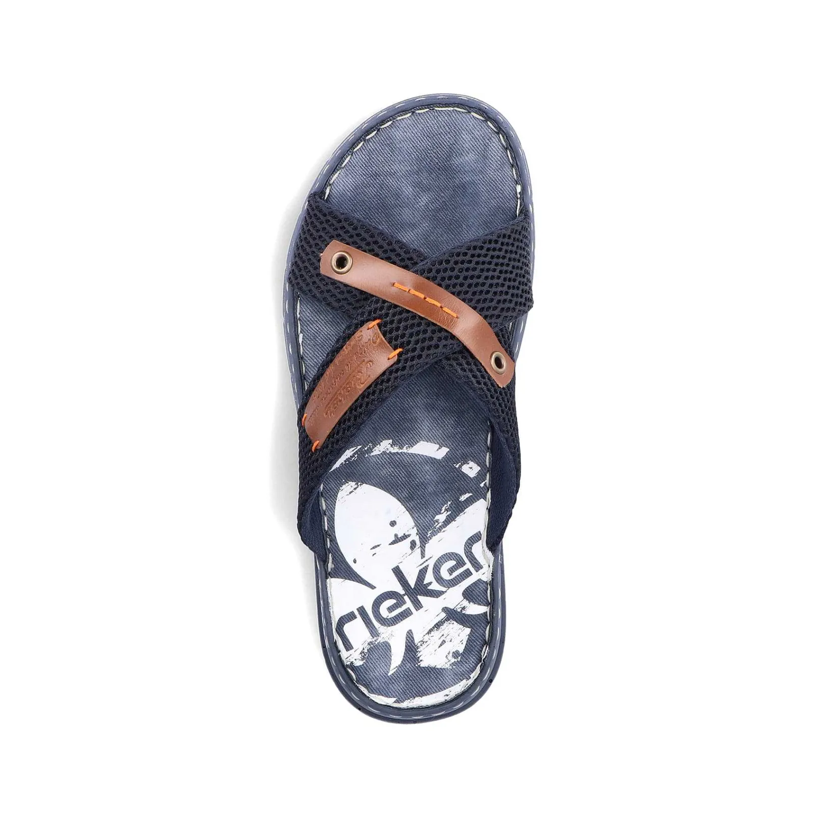 Discount Men'S Mules Pacific Blue-Brown Men'S Mules & Slippers