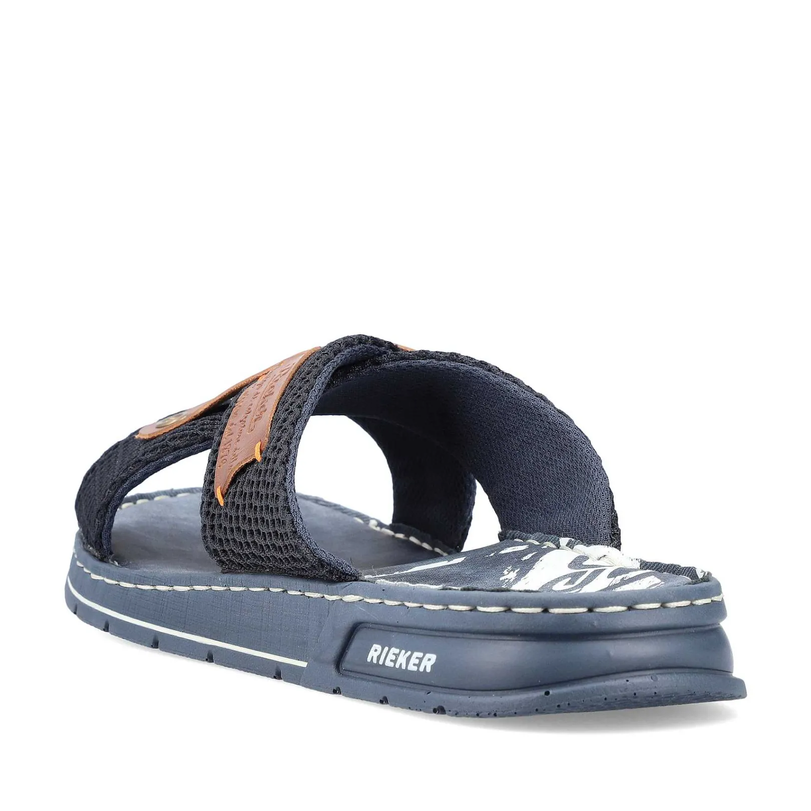 Discount Men'S Mules Pacific Blue-Brown Men'S Mules & Slippers